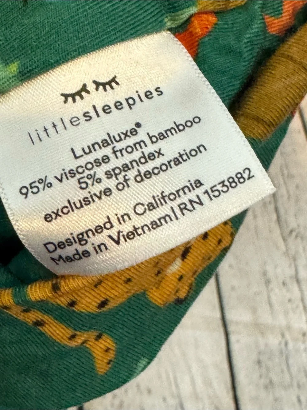 Little Sleepies Jungle Safari Baby Bamboo Hat